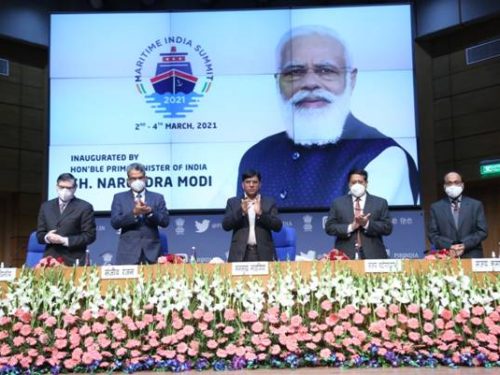 प्रधानमंत्री ने वर्चुअल रूप से मैरीटाइम इंडिया शिखर सम्मेलन 2021 का उद्घाटन किया