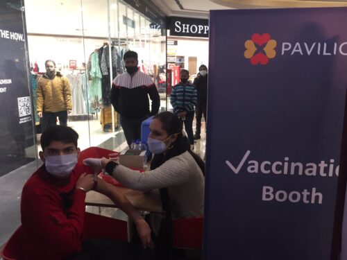 पवेलियन मॉल ने लुधियाना शहर के लिए तीसरे नि:शुल्क कोविड टीकाकरण शिविर का आयोजन किया