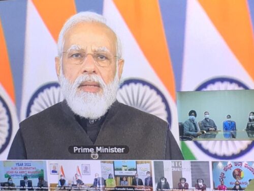 वर्चुअल अवार्ड समारोह- पीएम नरेंद्र मोदी ने सत्यन नाम्या जोशी को प्रधानमंत्री राष्ट्रीय बाल पुरस्कार, 2021 से सम्मानित किया