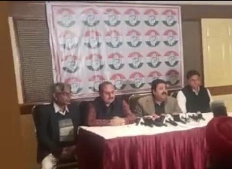  जिला कांग्रेस कमेटी लुधियाना शहरी ने पंजाब के चुनाव के बारे  की  फ़िरोज़पुर रोड पर एक प्रेस वार्ता  