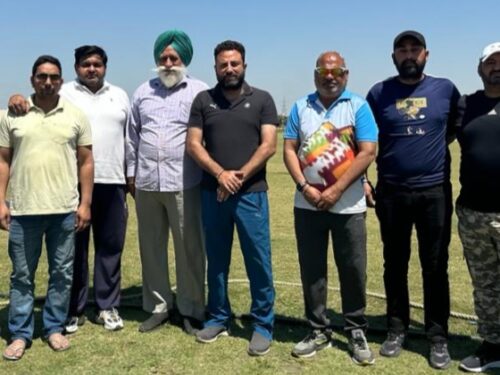 गुरु नानक क्रिकेट एकेडमी ,के विशाल मैदान में दूसरे दीवान सिंह तूर मेमोरियल क्रिकेट टूर्नामेंट का आगाज किया