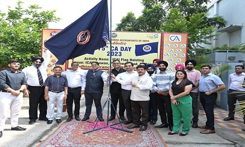 इंस्टीट्यूट ऑफ चार्टर्ड अकाउंटेंट्स ऑफ इंडिया ने मनाया अपना75वा स्थापना दिवस  